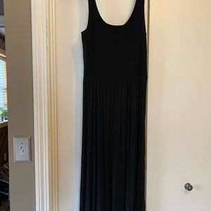 Long black dress